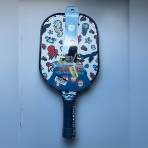 Franklin Sports Youth Paddle - Fruit Graphic:
Fiberglass Racquet for Pickleball